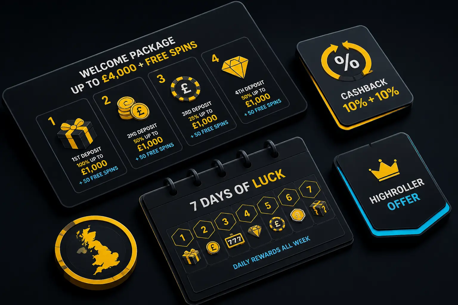 Snatch Casino Bonus visual guide for Snatch Casino
